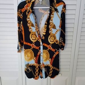 FashionNova Versace inspiredini dress